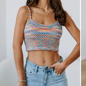 Vici Knit Crop Top
